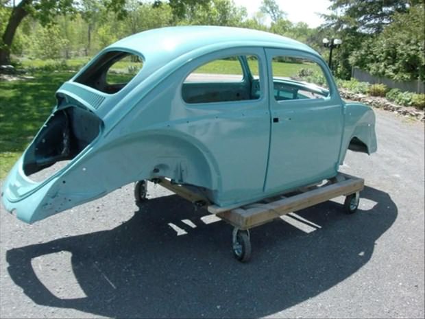 Hurda Volkswagen'i Baştan Yarattılar