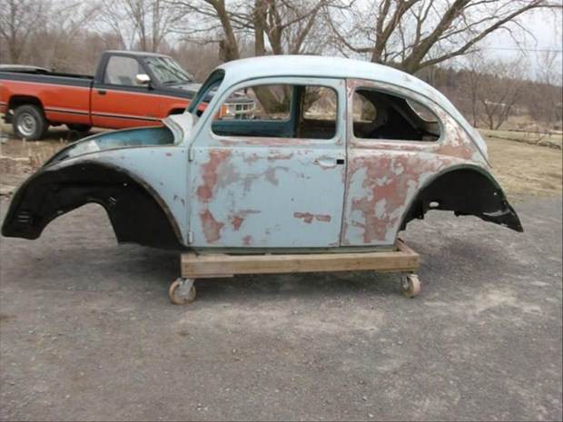 Hurda Volkswagen'i Baştan Yarattılar