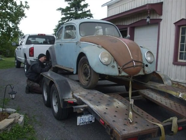 Hurda Volkswagen'i Baştan Yarattılar