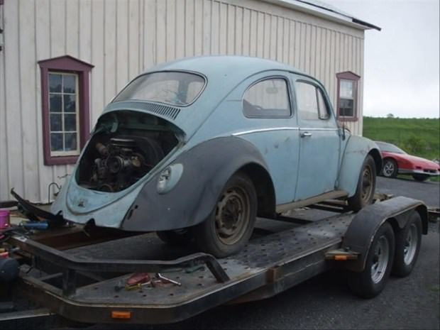 Hurda Volkswagen'i Baştan Yarattılar