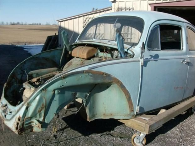 Hurda Volkswagen'i Baştan Yarattılar