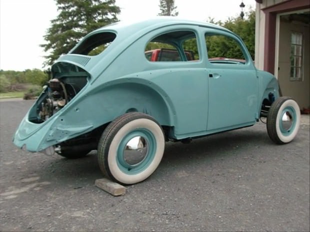 Hurda Volkswagen'i Baştan Yarattılar