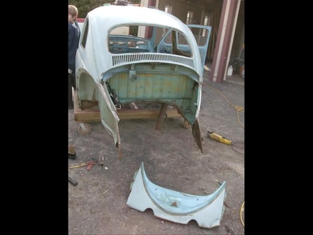 Hurda Volkswagen'i Baştan Yarattılar