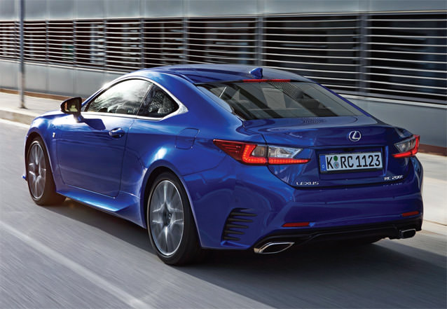 Sürüş izlenimi :Lexus RC 200t