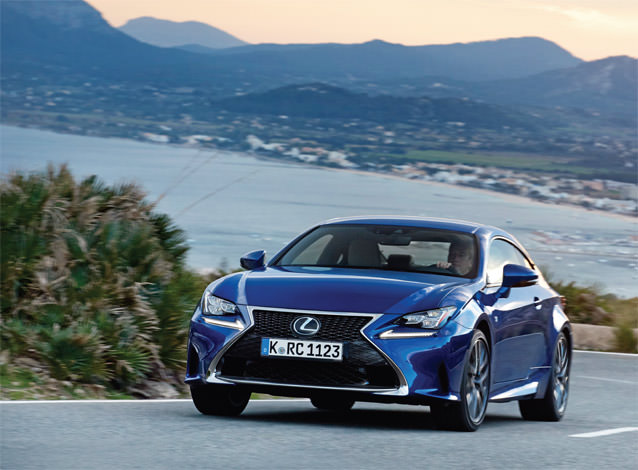 Sürüş izlenimi :Lexus RC 200t