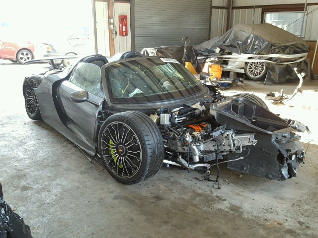 220 Bin TL’ye Kazalı Porsche 918 Spyder