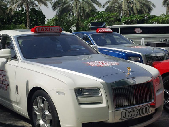 İşte Dubai'nin Süper Lüks Taksileri!