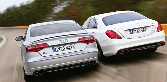 Test: Audi S8 Plus, Mercedes-AMG S 63 AMG 4MATIC Long