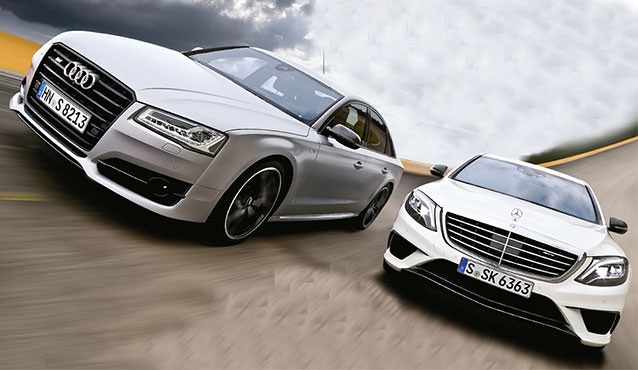 Test: Audi S8 Plus, Mercedes-AMG S 63 AMG 4MATIC Long