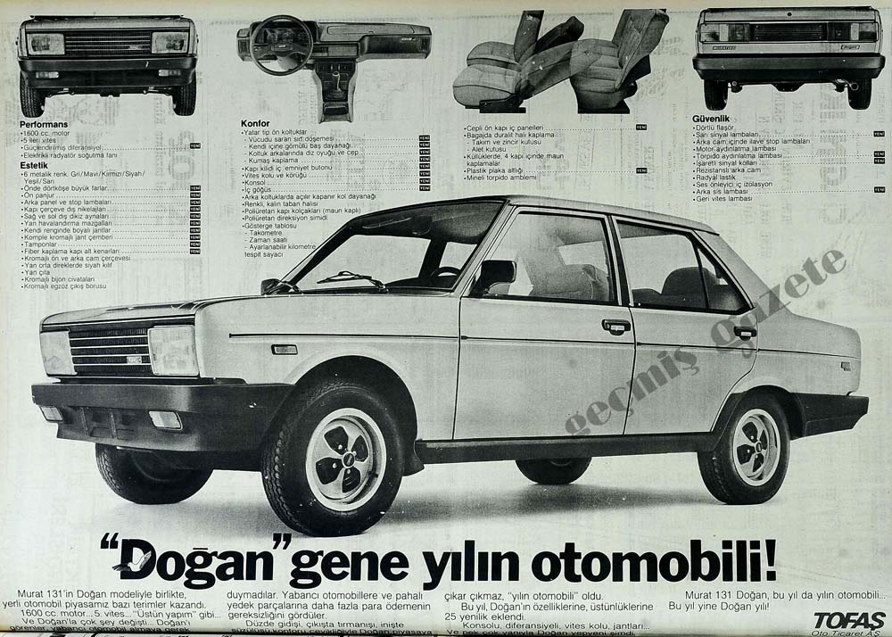 Nostaljik Otomobil İlanları