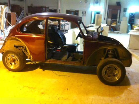 Volkswagen Beetle’dan Bambaşka Bir Otomobil Yaptı