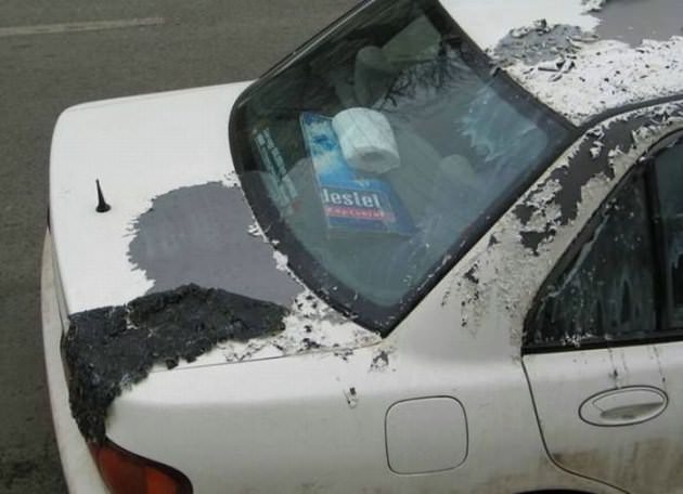 İntikamlarını Otomobillerden Aldılar