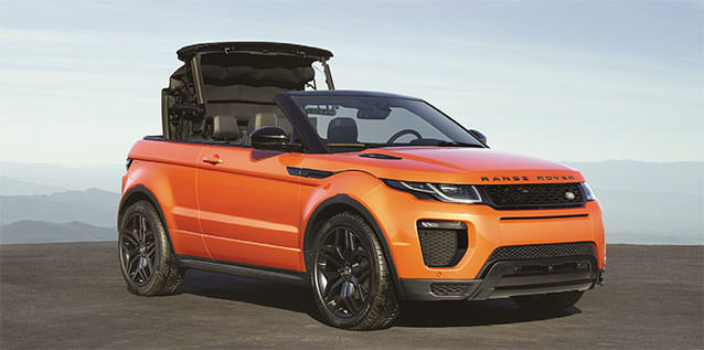 Sürüş İzlenimi: Range Rover Evoque Convertible