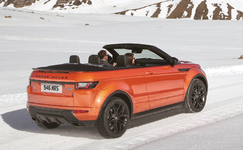 Sürüş İzlenimi: Range Rover Evoque Convertible