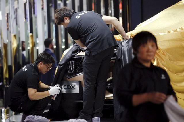 Pekin Otomobil Fuarı Kapılarını Açtı