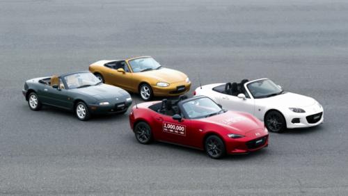 Mazda MX-5 1 Milyonu Devirdi