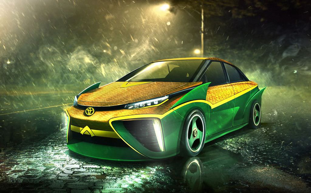 Süper Kahraman Otomobilleri