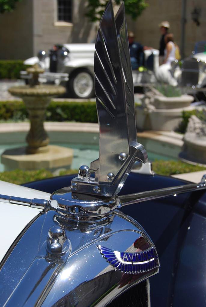 Beverly Hills’te Klasik Otomobil Şovu