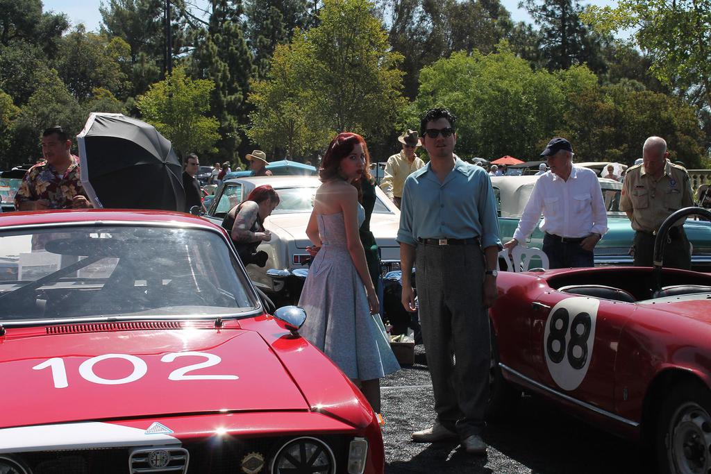 Beverly Hills’te Klasik Otomobil Şovu