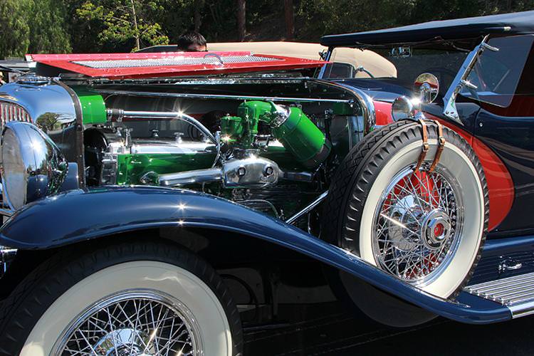 Beverly Hills’te Klasik Otomobil Şovu