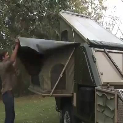 Karavanı Görenler Şaştı Kaldı