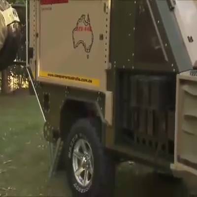 Karavanı Görenler Şaştı Kaldı