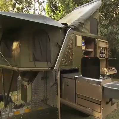 Karavanı Görenler Şaştı Kaldı