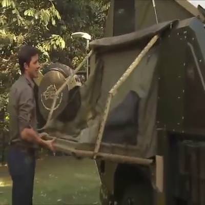 Karavanı Görenler Şaştı Kaldı