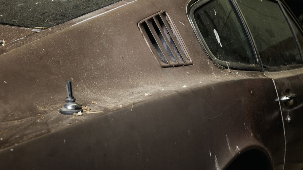 Çiftlikte Unutulan Aston Martin