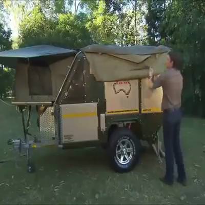 Karavanı Görenler Şaştı Kaldı