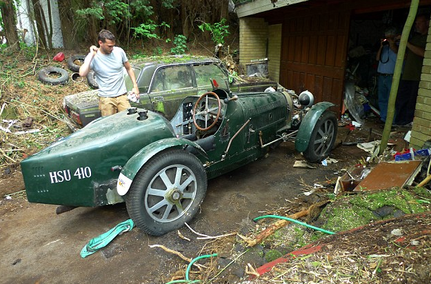 Çöplükten Bulunan Bugatti Sahte Çıktı