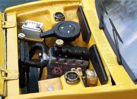 Şahin'in Maketini Yaptılar