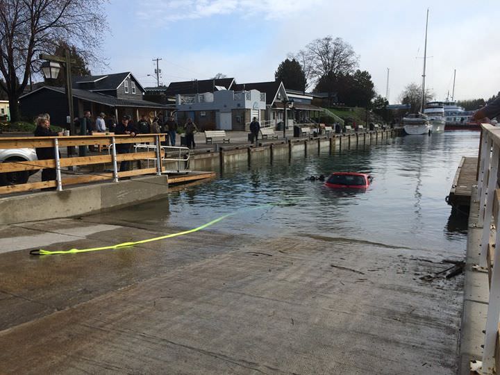 Navigasyonu Takip Etti Göle Uçtu