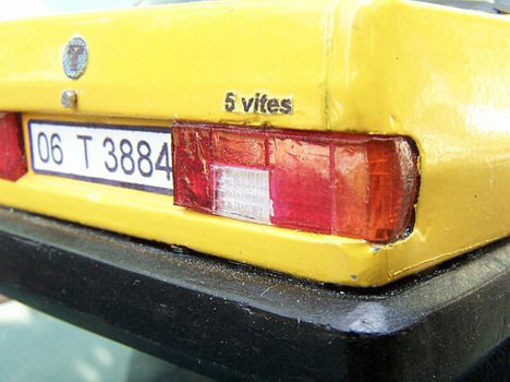 Şahin'in Maketini Yaptılar