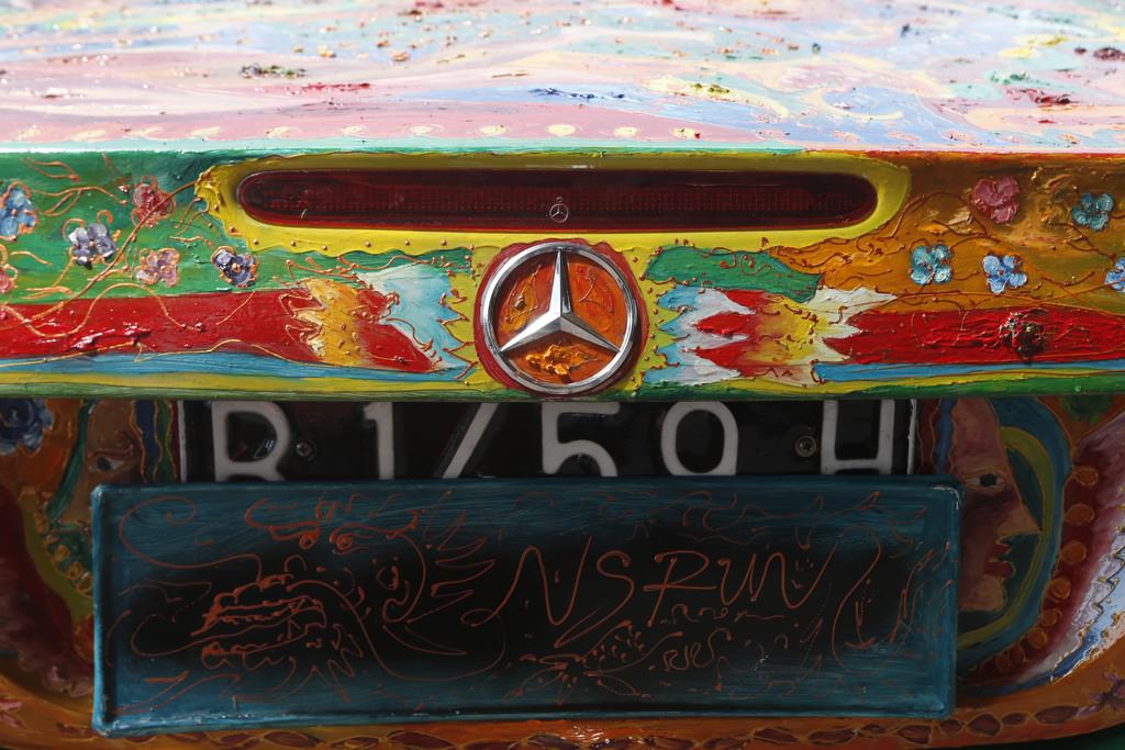 Otomobilleri Sanat Eserine Çevirdi