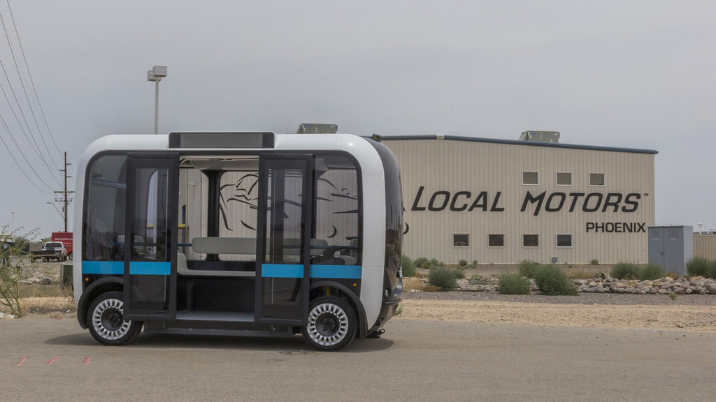 Elektrikli ve Sürücüsüz Minibüs : Olli