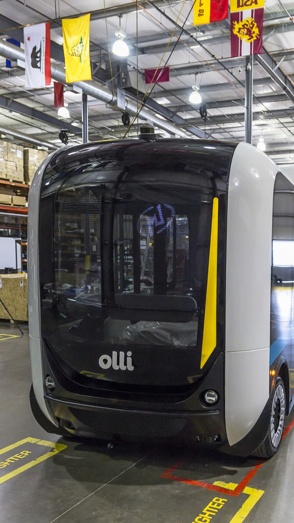 Elektrikli ve Sürücüsüz Minibüs : Olli