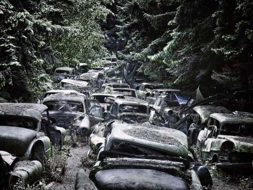 Hayaletli Otomobil Mezarları