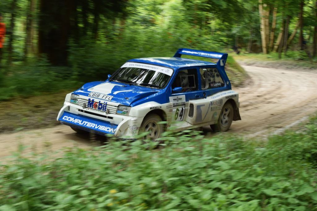 Efsane Ralli Otomobilleri Goodwood'da