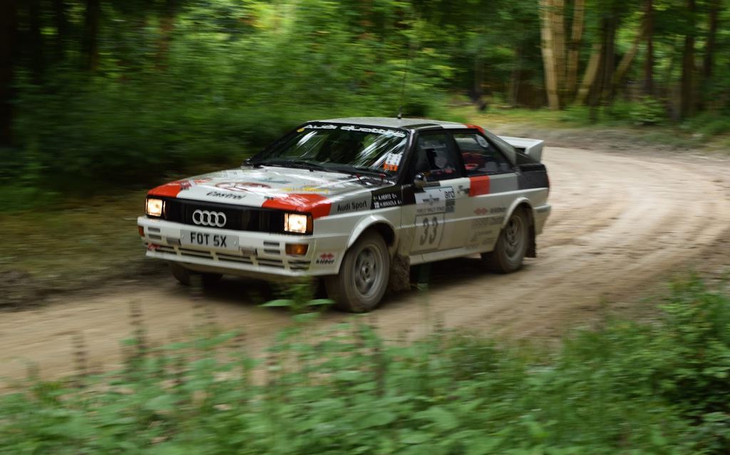 Efsane Ralli Otomobilleri Goodwood'da