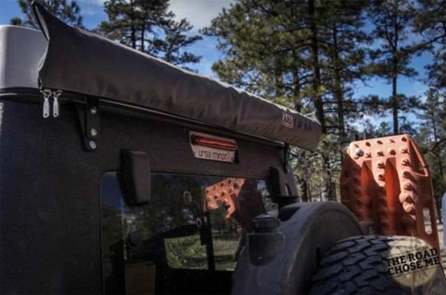 Jeep eve dönüştü