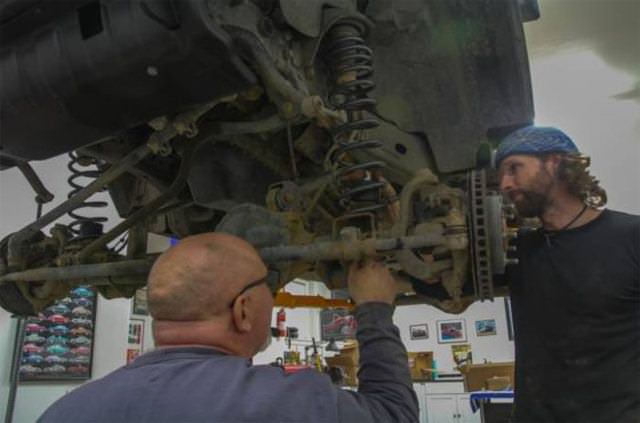 Jeep eve dönüştü