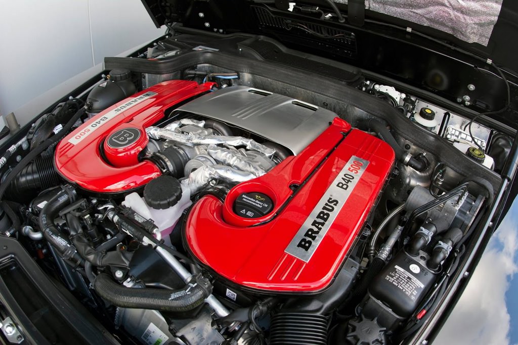 Brabus Mercedes 500 4x4 G-Wagen'de Mavi Etkisi