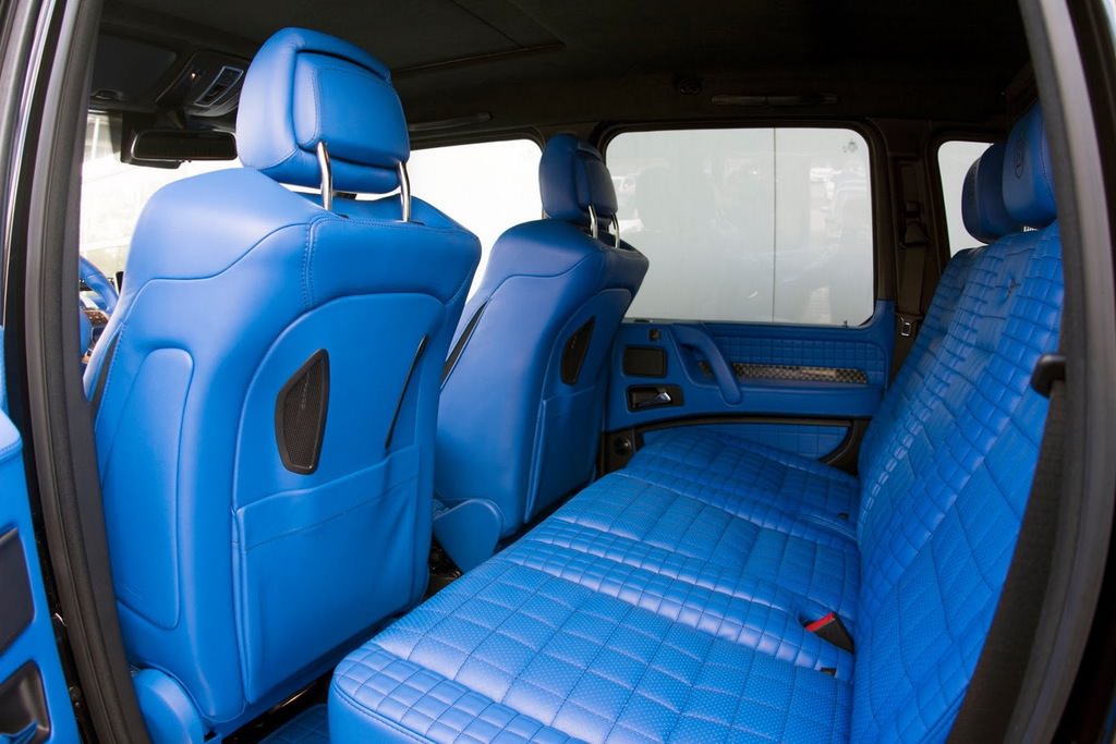 Brabus Mercedes 500 4x4 G-Wagen'de Mavi Etkisi