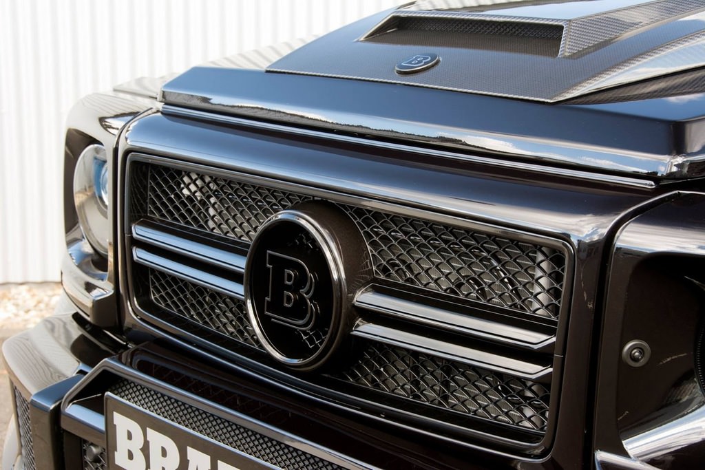 Brabus Mercedes 500 4x4 G-Wagen'de Mavi Etkisi