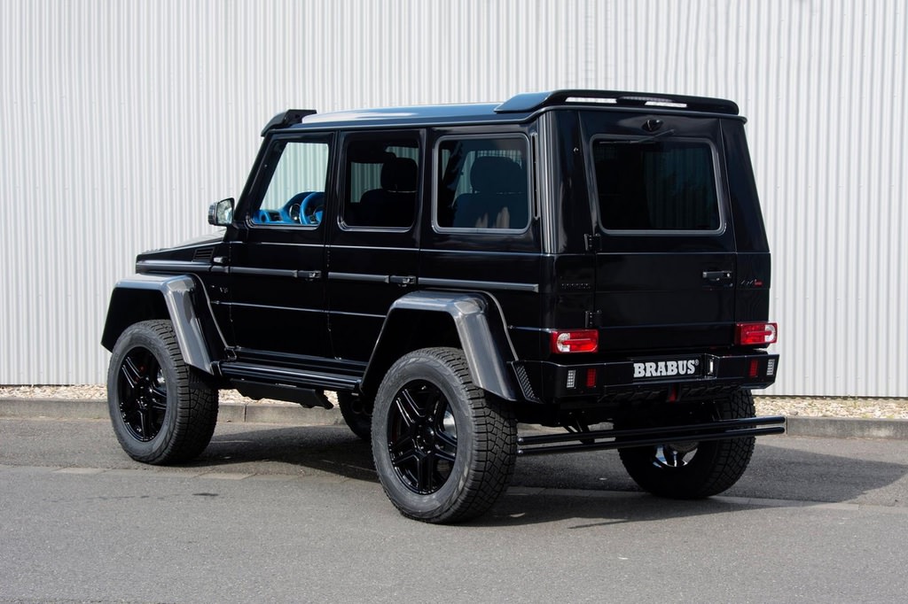 Brabus Mercedes 500 4x4 G-Wagen'de Mavi Etkisi