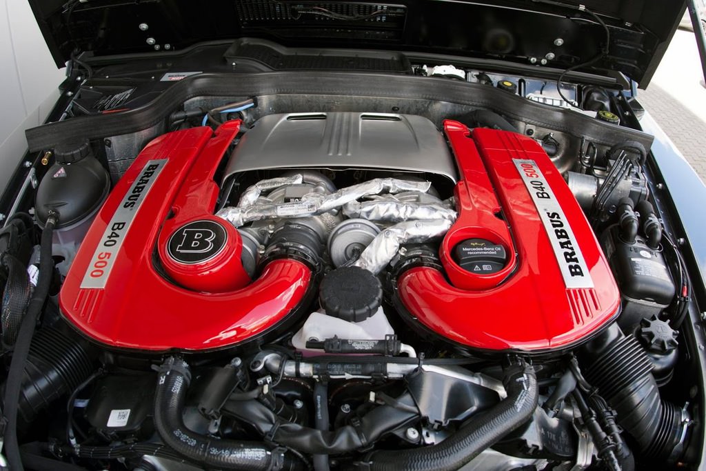 Brabus Mercedes 500 4x4 G-Wagen'de Mavi Etkisi