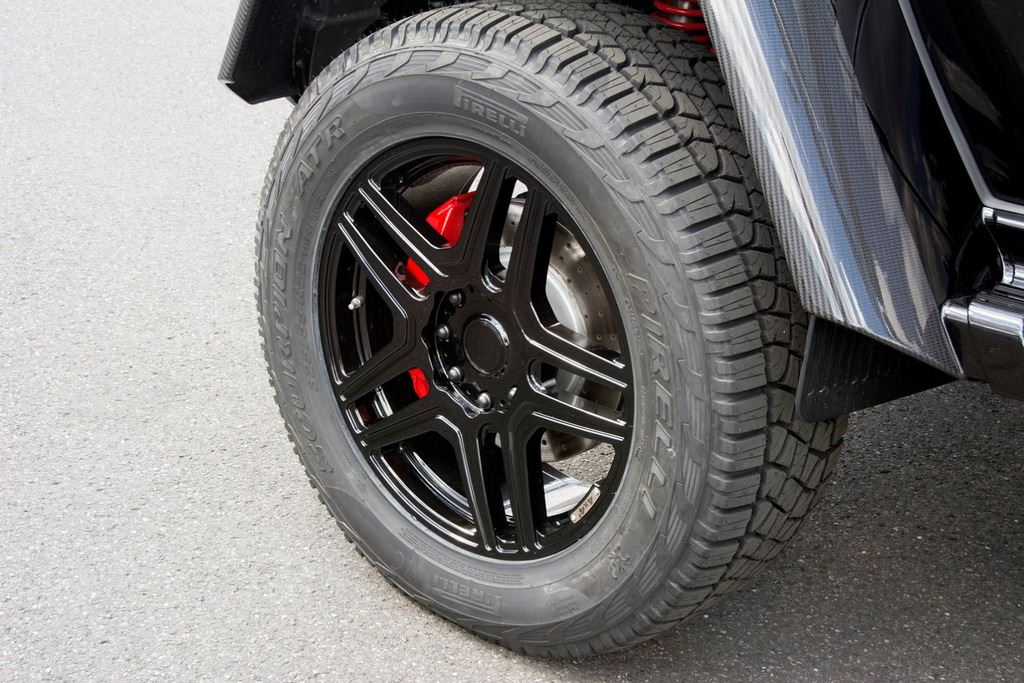 Brabus Mercedes 500 4x4 G-Wagen'de Mavi Etkisi