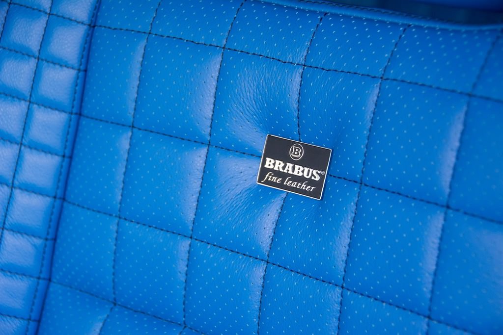Brabus Mercedes 500 4x4 G-Wagen'de Mavi Etkisi