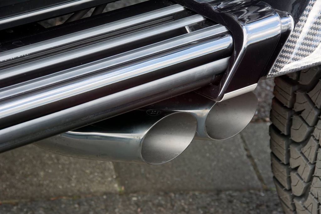 Brabus Mercedes 500 4x4 G-Wagen'de Mavi Etkisi